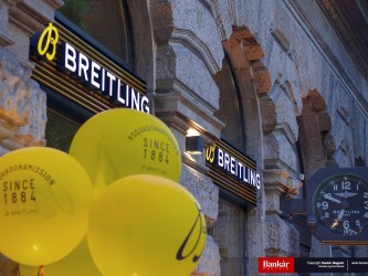 Breitling Budapest szalon újranyitás - 2022